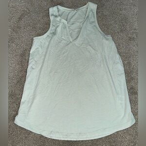 Light Green Sleeveless Women's Top